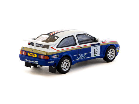 Tarmac Works 1:64 Ford Sierra RS Cosworth Rally of New Zealand 1989 #16