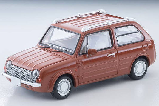 Tomica Limited Vintage 1:64 1989 Nissan PAO Terracotta