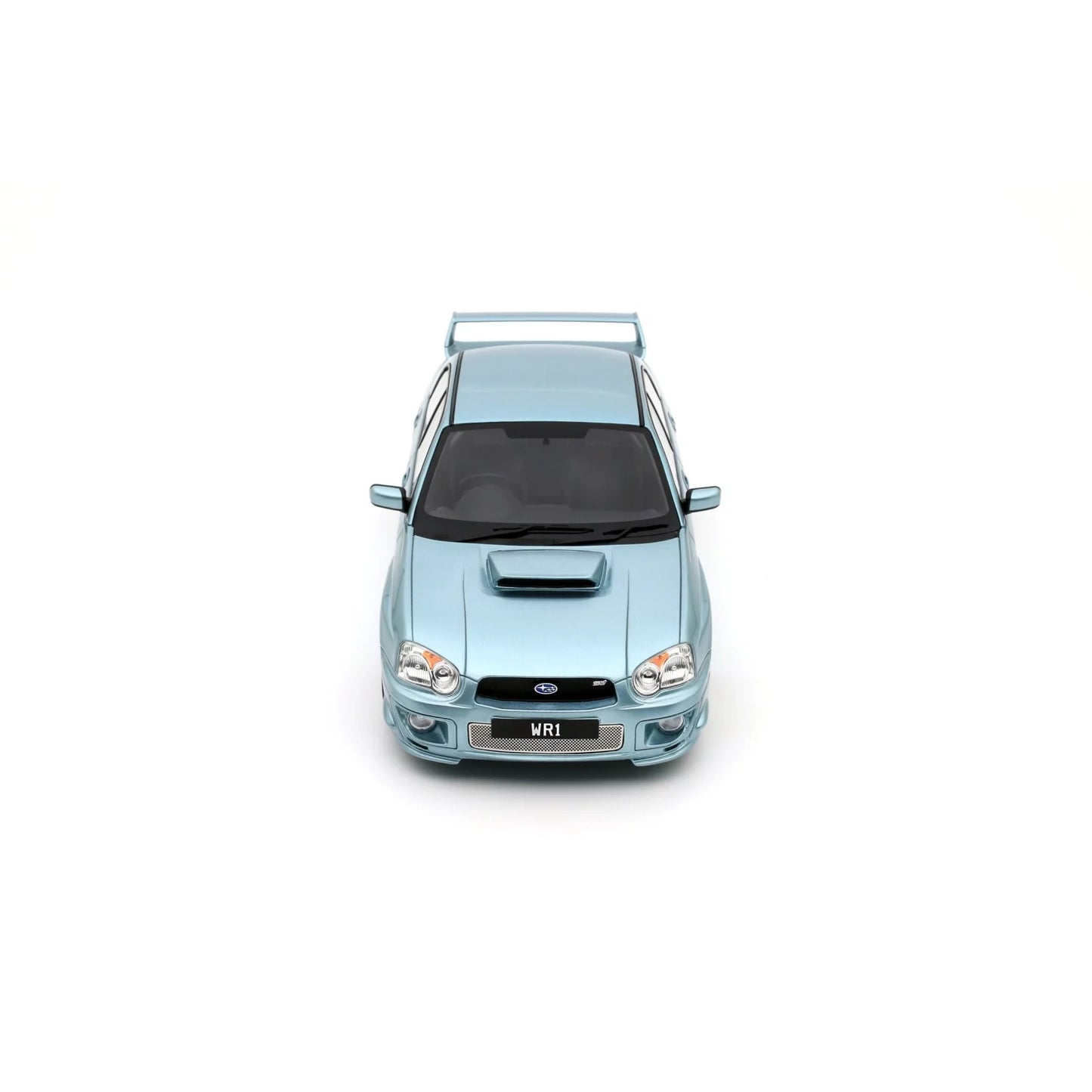 Ottomobile 1:18 Subaru Impreza WRX Sti WR1 P.Solberg Edition Ice Blue Metallic 2003