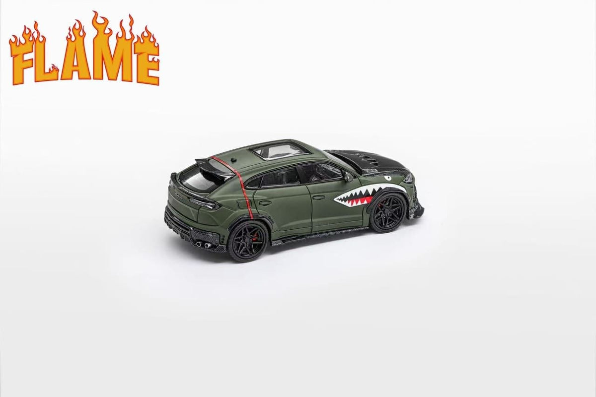 Flame Model 1:64 Diecast Model Urus Liberty Walk Modified