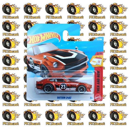 Hot Wheels 1:64 1972 Datsun 240Z Then and Now 72/250 Short Card