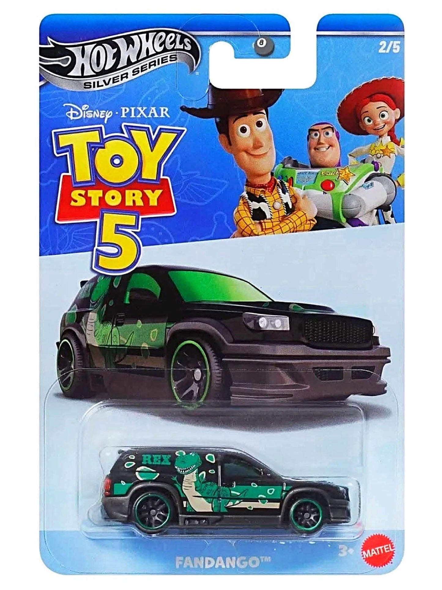 Hot Wheels 1:64 Toy Story 5 Fandango Silver Series 2/5
