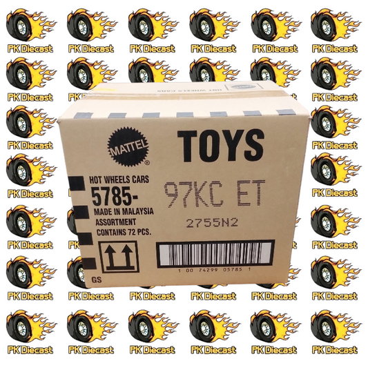 Hot Wheels 1:64 Mainline Case Factory Sealed - Short Card 2026 C (5785-97KCET)