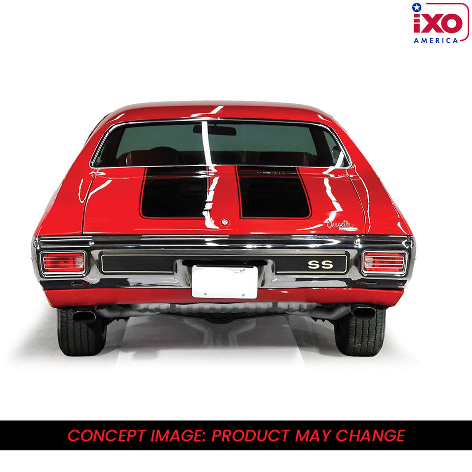 Ixo America 1:43 1970 Chevrolet Chevelle SS 454 Red