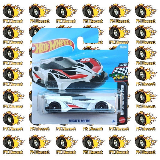 Hot Wheels 1:64 2024 Bugatti Bolide HW Starting Grid 50/250 Short Card