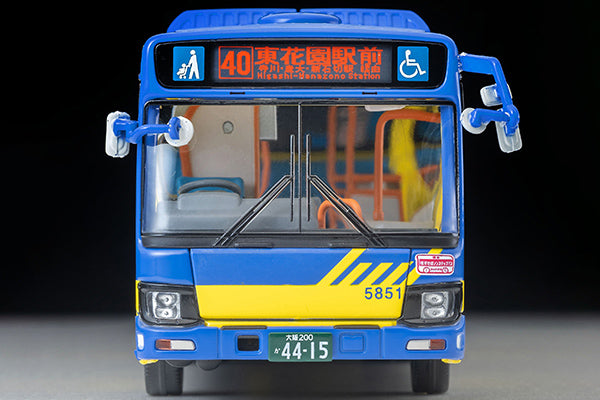 Tomica Limited Vintage 1:64 Isuzu Erga Kintetsu Bus Blue/Yellow
