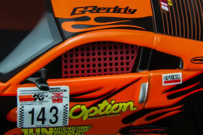MotorHelix 1:64 Nissan Fairlady Z *Option Stream Z* #143 Orange