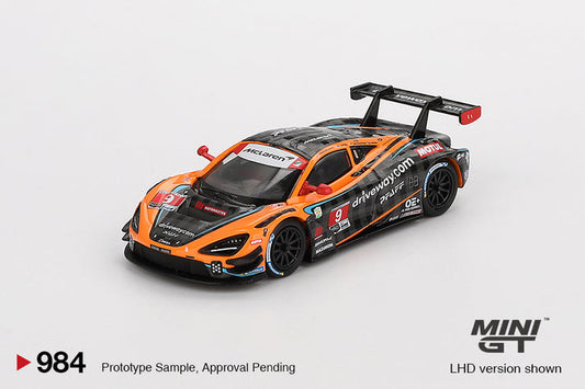 Mini GT 1:64 McLaren 720S GT3 Evo Pfaff Motorsports 2024 IMSA Daytona 24 Hrs #984