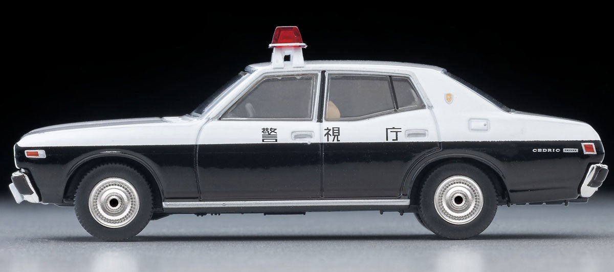 Tomica Limited Vintage 1:64 Nissan Cedric 2000DX Patrol Car White/Black