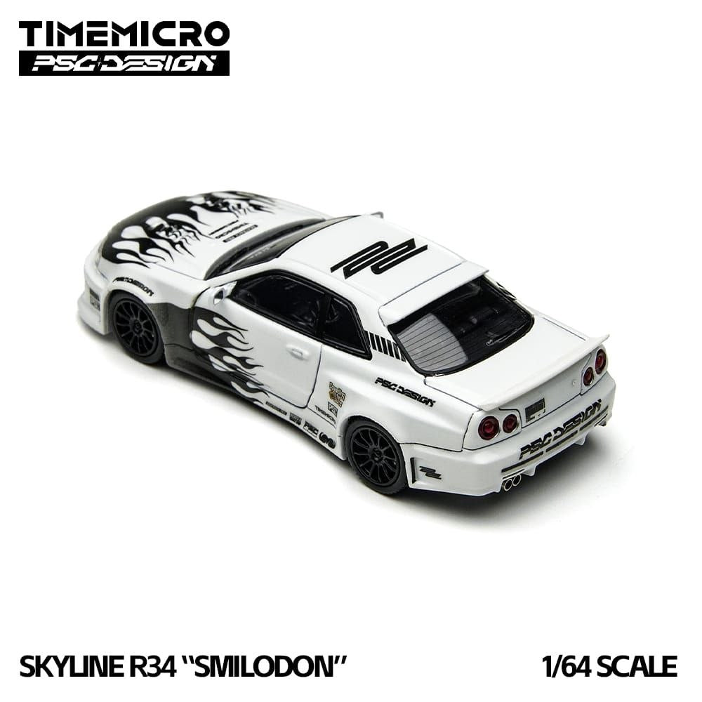Time Micro x PSC Design 1:64 Skyline R34 Smilodon Livery (TM648401)