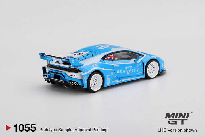 Mini GT 1:64 Mini GT LB-Works Lamborghini Huracán GT GRAVITY (RHD) #1055