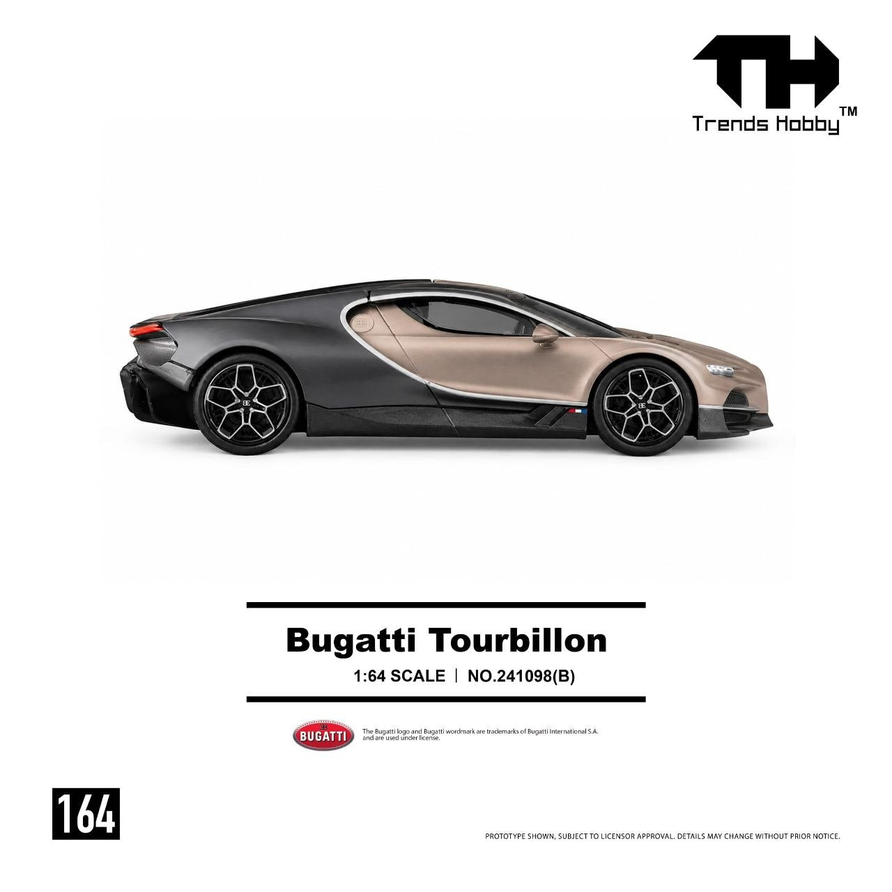 Trends Hobby 1:64 Bugatti Tourbillon