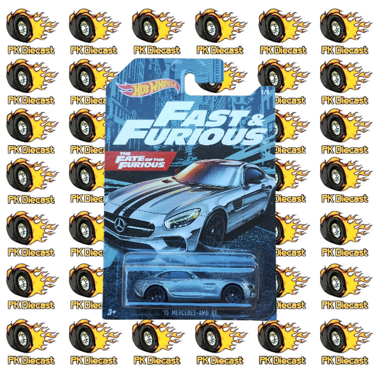 Hot Wheels 1:64 Fast & Furious The Fate of the Furious '15 Mercedes AMG GT 1/5