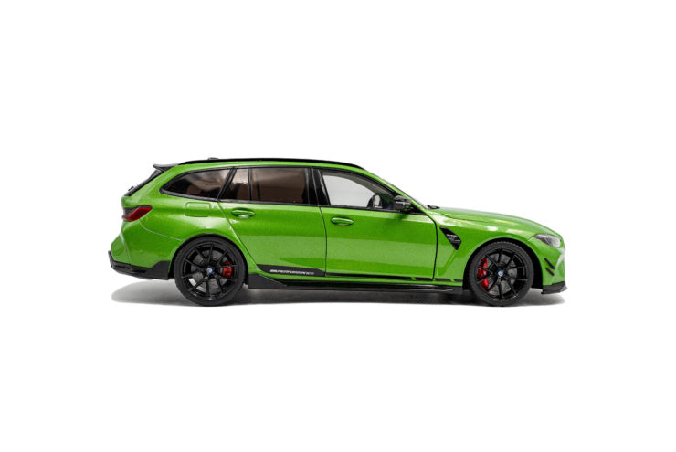 Solido 1:18 2024 BMW M3 Competition M XDrive Touring Green Metallic