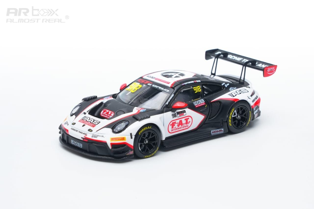 AR Box Almost Real 1:64 911 GT3 R 2026 *Two Colours*