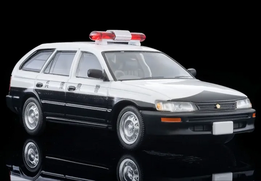 Tomica Limited Vintage 1:64 Toyota Corolla Van Police Car (Hyogo Pref Police) White/Black