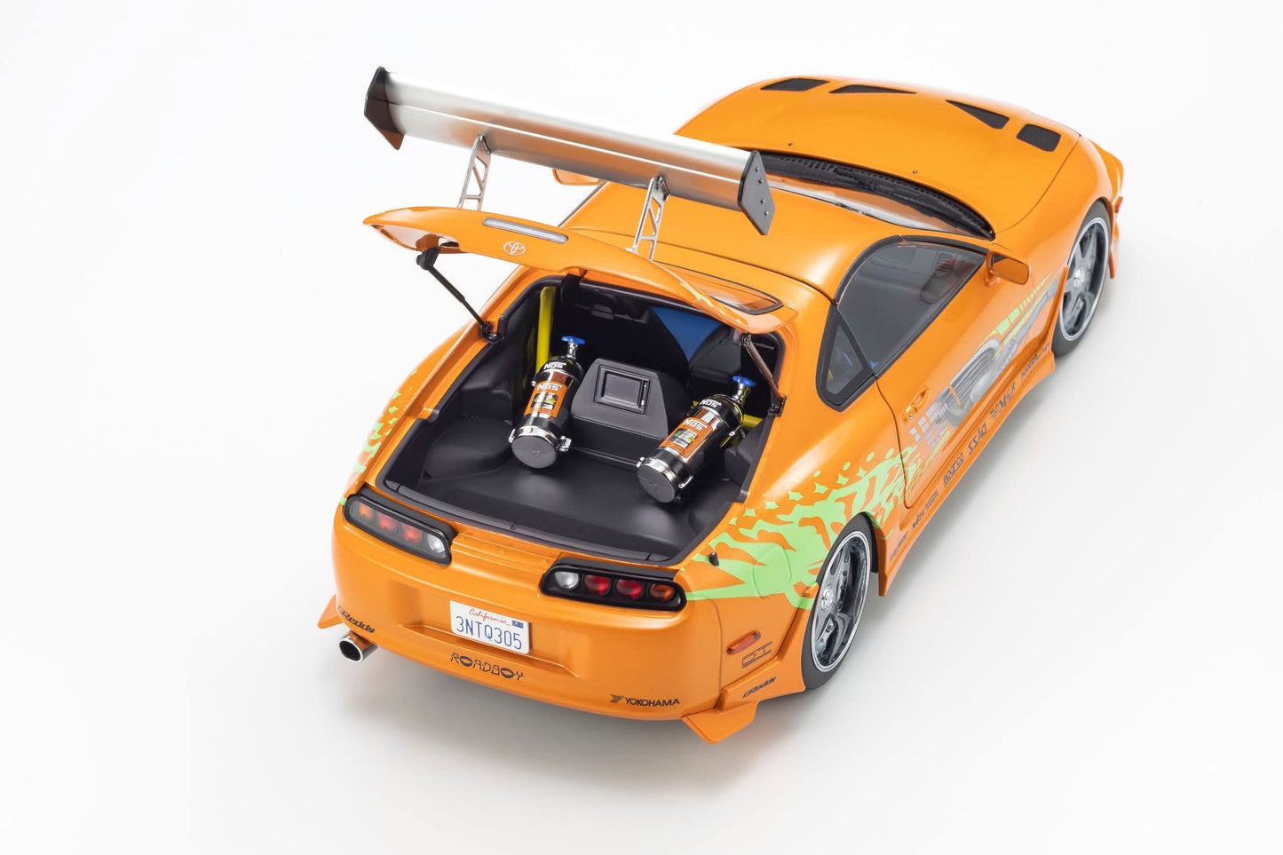 Kyosho 1:18 Toyota Supra Turbo *Fast & Furious* Orange Pearl