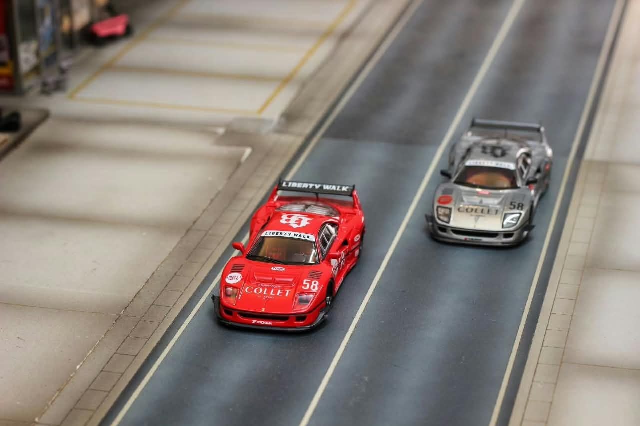 Ghost Player x Street Weapon 1:64 Liberty Walk F40