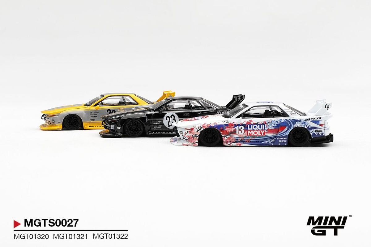 Mini GT 1:64 INOZETEK x Liberty Walk R32 Set 2026 Show Edition MGTS0027