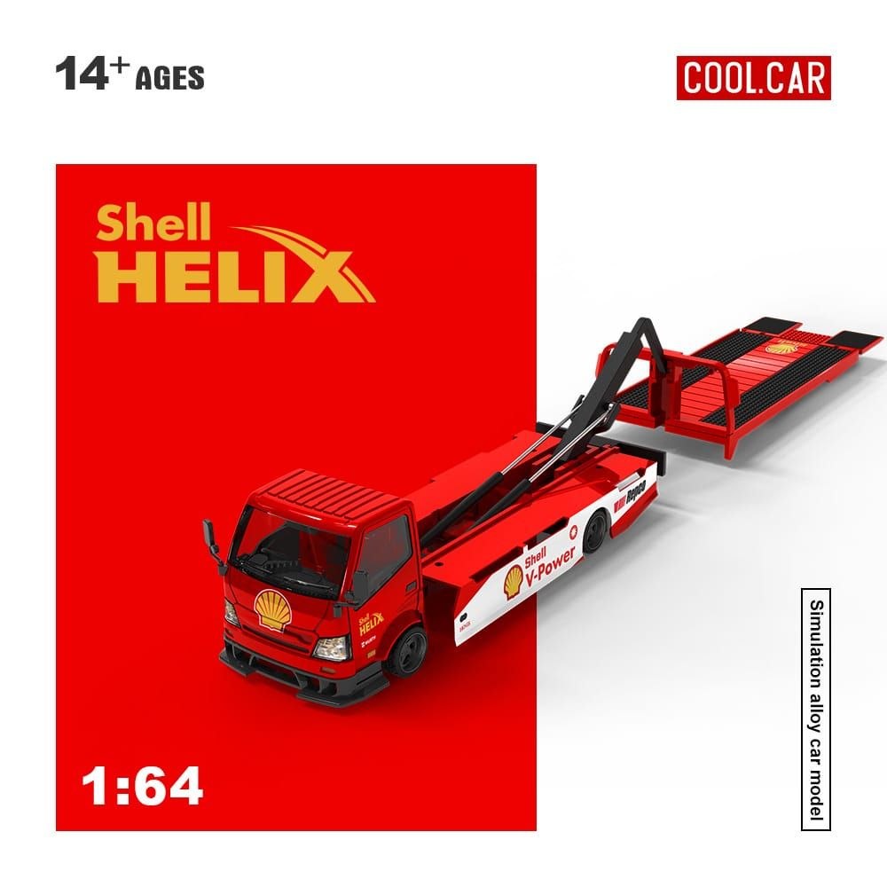 Cool Car 1:64 H300 Tow Truck Shell Livery