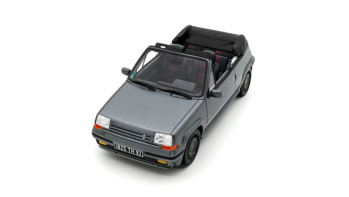 Ottomobile 1:18 1995 Renault 5 GT Turbo Cabriolet *Resin series* Gris Tungstene OT1196