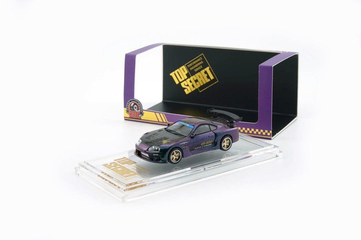 BM Creations 1:64 Toyota Supra Top Secret *Australia Limited* Chameleon Purple BM64B0432