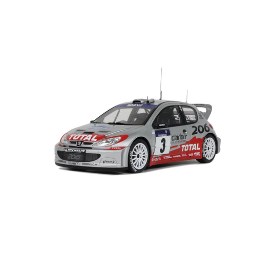 Ottomobile 1:18 Peugeot 206 WRC Tour de Corse 2002