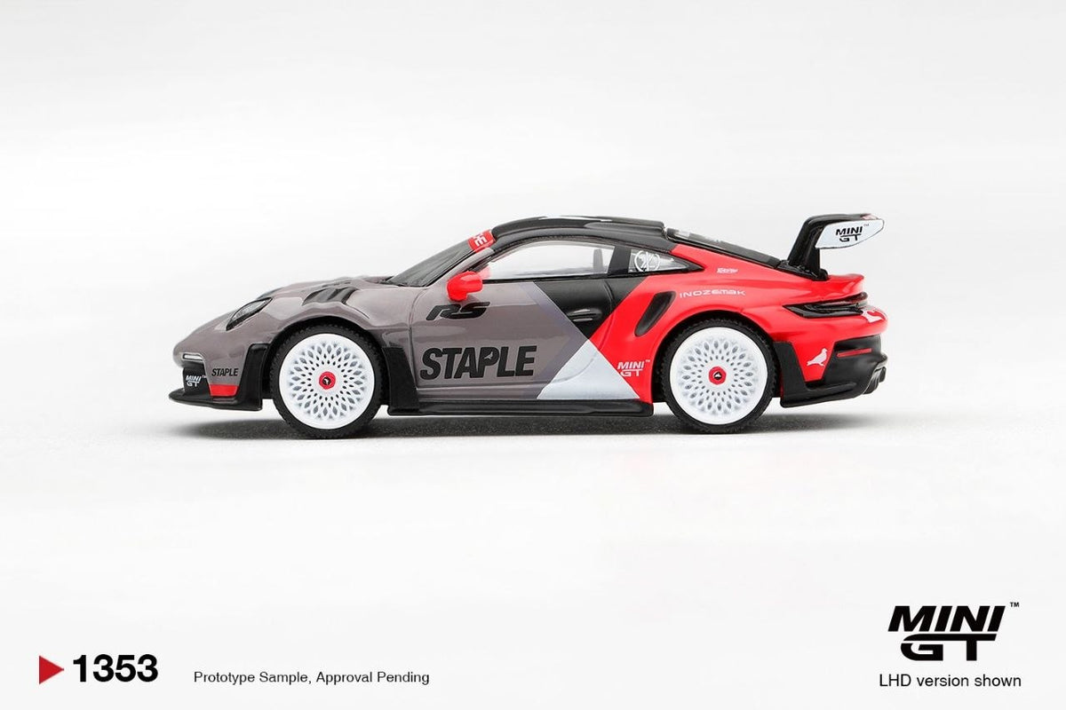 Mini GT 1:64 Porsche 911 GT3 RS STAPLE x INOZETEK #1353