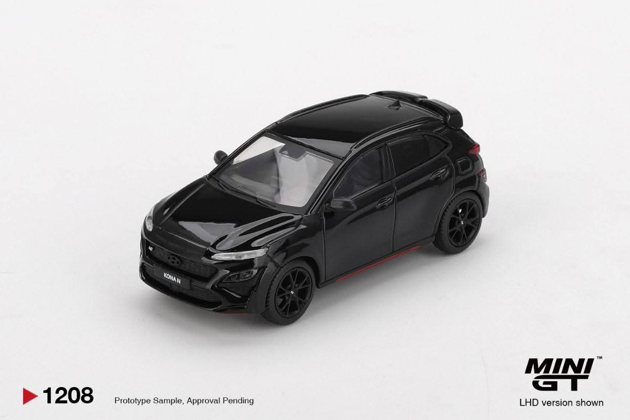 Mini GT 1:64 2022 Hyundai Kona N Phantom Black #1208