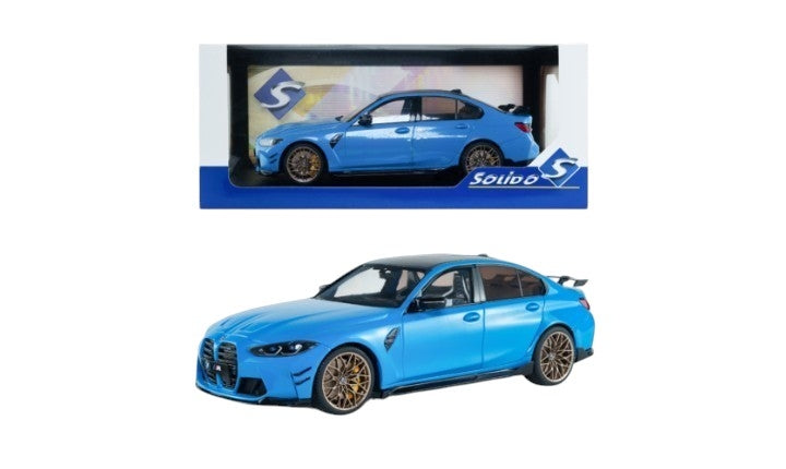 Solido 1:18 2024 BMW M3 (G80) Performance Parts Blue