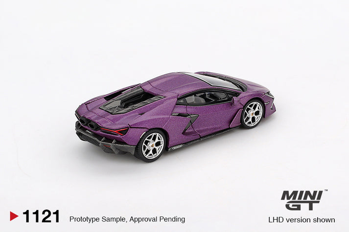 Mini GT 1:64 Lamborghini Revuelto Viola 30th Matte RHD #1121