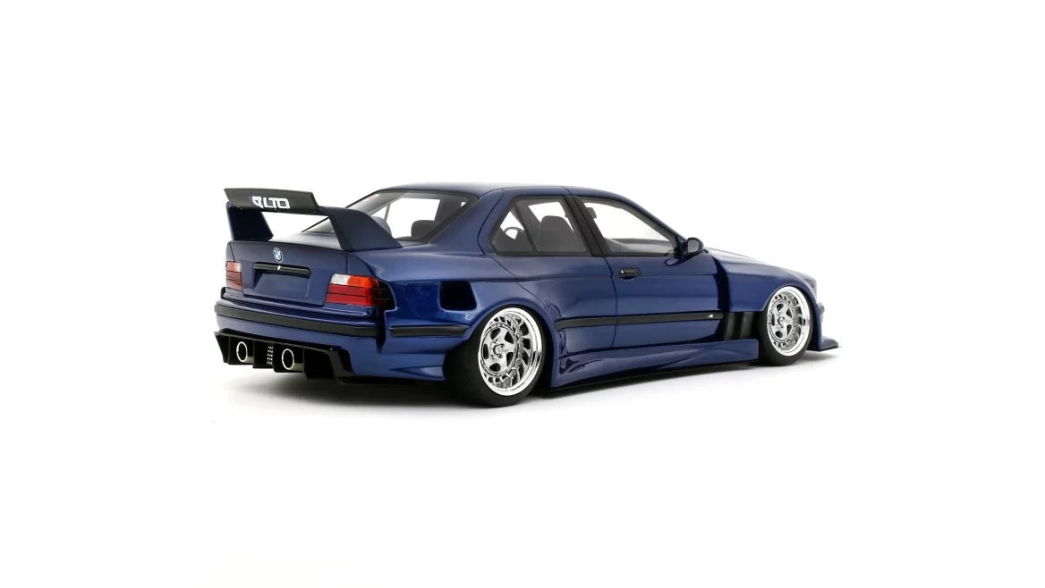 Ottomobile 1:18 BMW E36 LTO Sedan Turbo Khyzyl Saleem Avus Blue 2023 OT1174