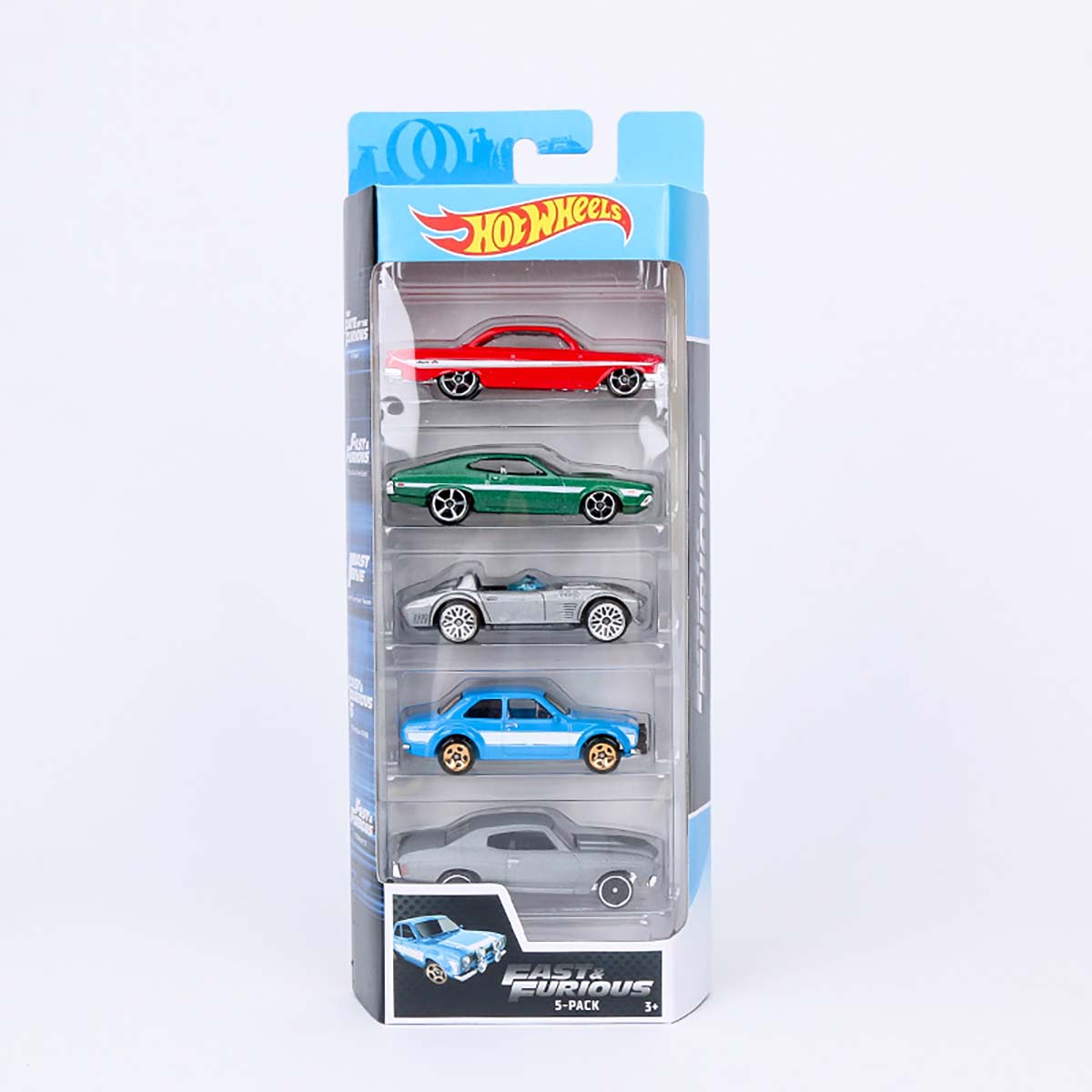 Hot Wheels 1:64 2019 Fast and Furious 5 Pack