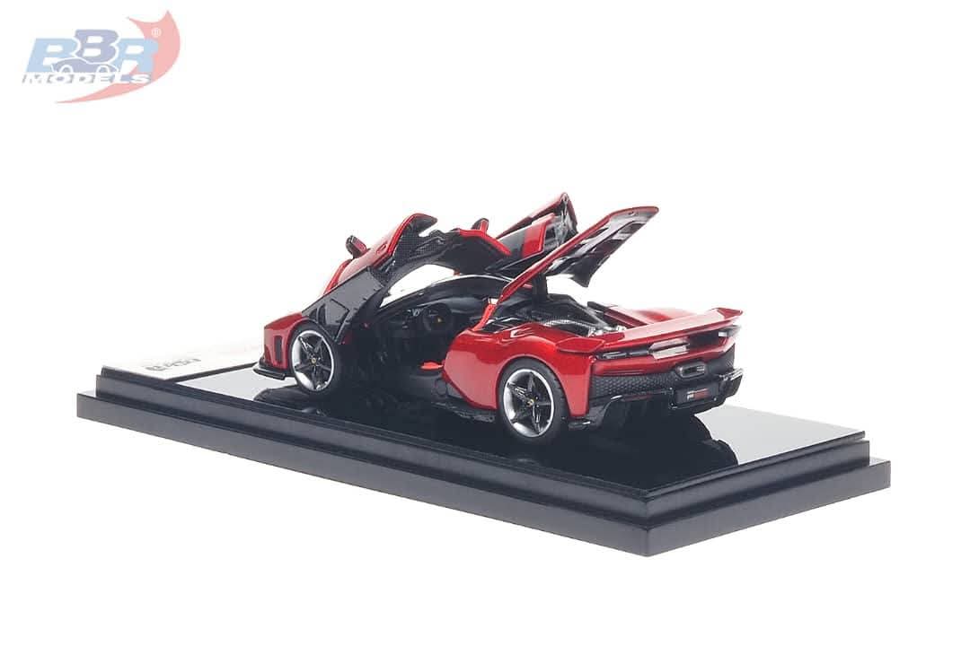 BBR Models x AR Box 1:64 Ferrari F80 Supercar Rosso Red BBR64001H