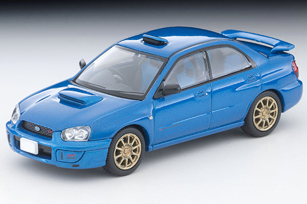Tomica Limited Vintage 1:64 2003 Subaru Impreza WRX STI Spec C Blue