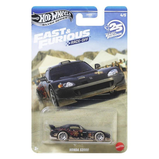 Hot Wheels 1:64 Silver Series Race Off Honda S2000 4/5