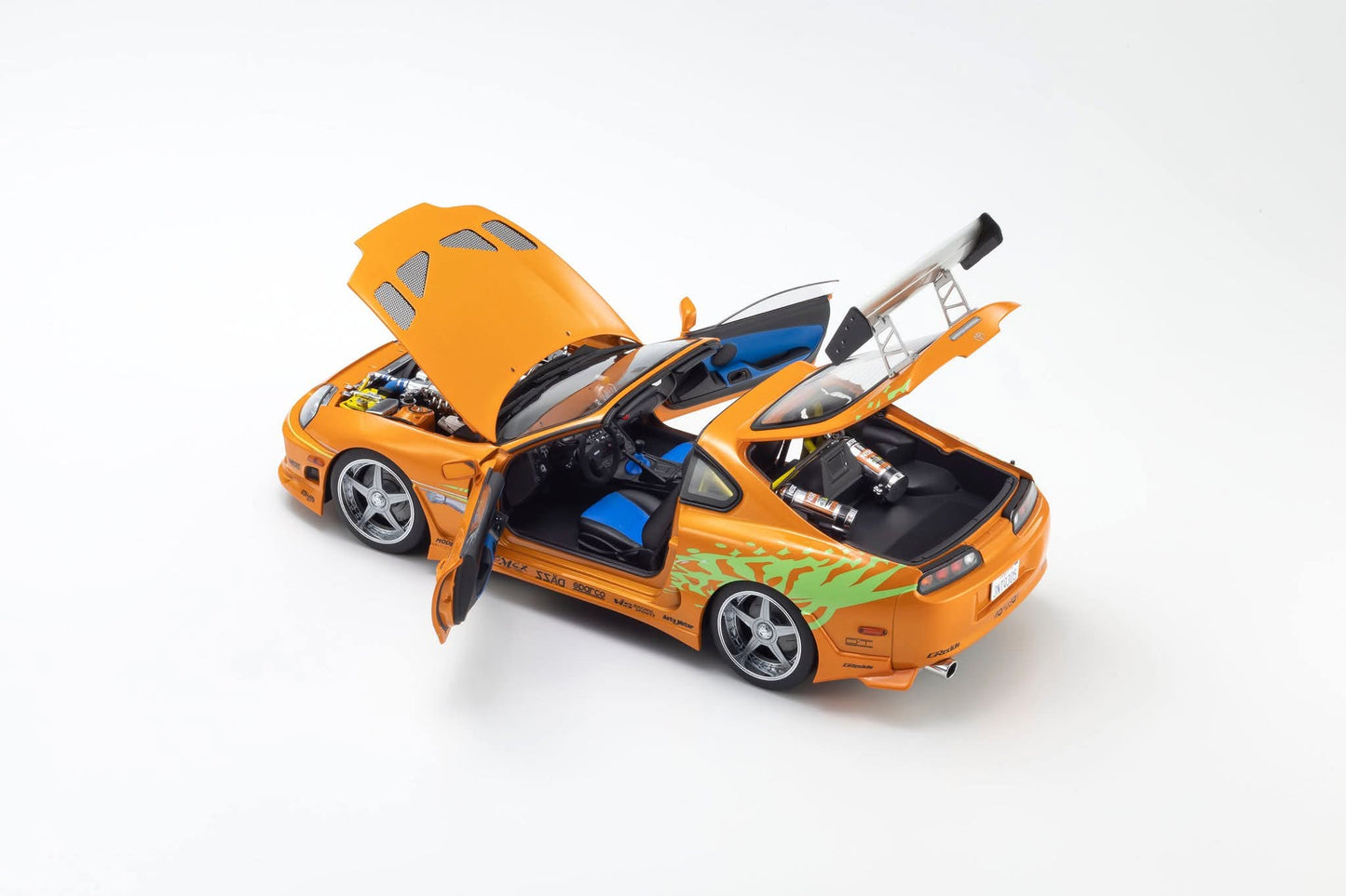 Kyosho 1:18 Toyota Supra Turbo *Fast & Furious* Orange Pearl