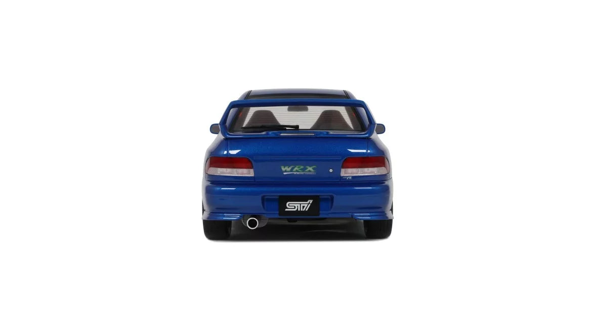 Ottomobile 1:18 Subaru Impreza WRX Type R STi Ver. V Limited Sonic Blue 1999 *Resin Series
