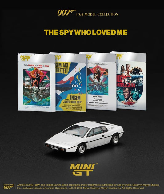 Mini GT 1:64 Lotus Esprit S1 “The Spy Who Loved Me” 925-007