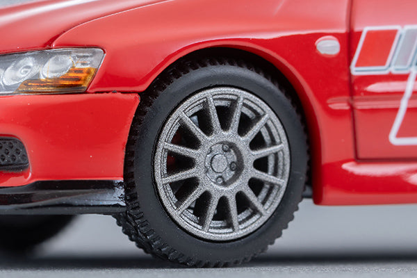Tomica Limited Vintage 1:64 Mitsubishi Lancer GSR Evolution IX MR Ralliart Specification Red 2006 Model