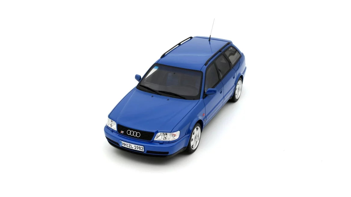 Ottomobile 1:18 Audi S6 Plus (C4) Avant Nogaro Blue Pearl M8 1995 *Resin Series* OT1234
