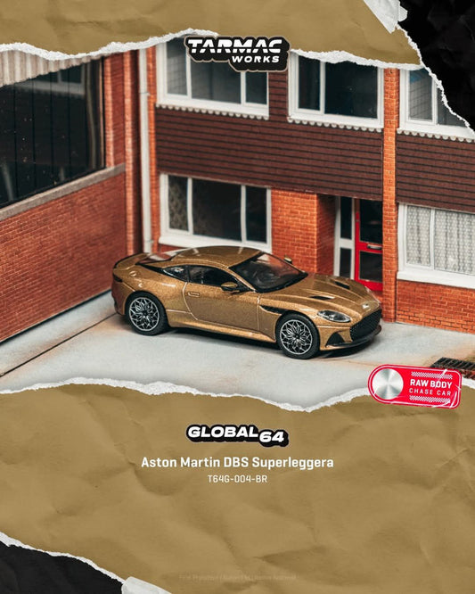 Tarmac Works 1:64 Aston Martin DBS Superleggera Brown Metallic