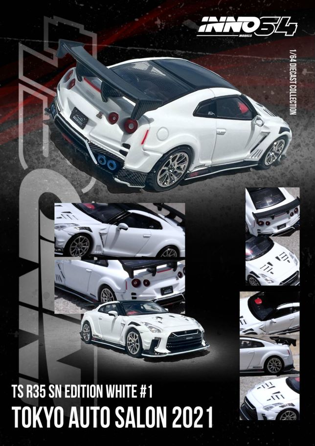 Inno64 Nissan GT-R (R35) "TOP SECRET" Tokyo Auto Salon 2021