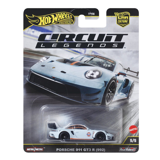 Hot Wheels Premium Car Culture Porsche 911 GT3 R (992) Circuit Legends 5/5 JBK65