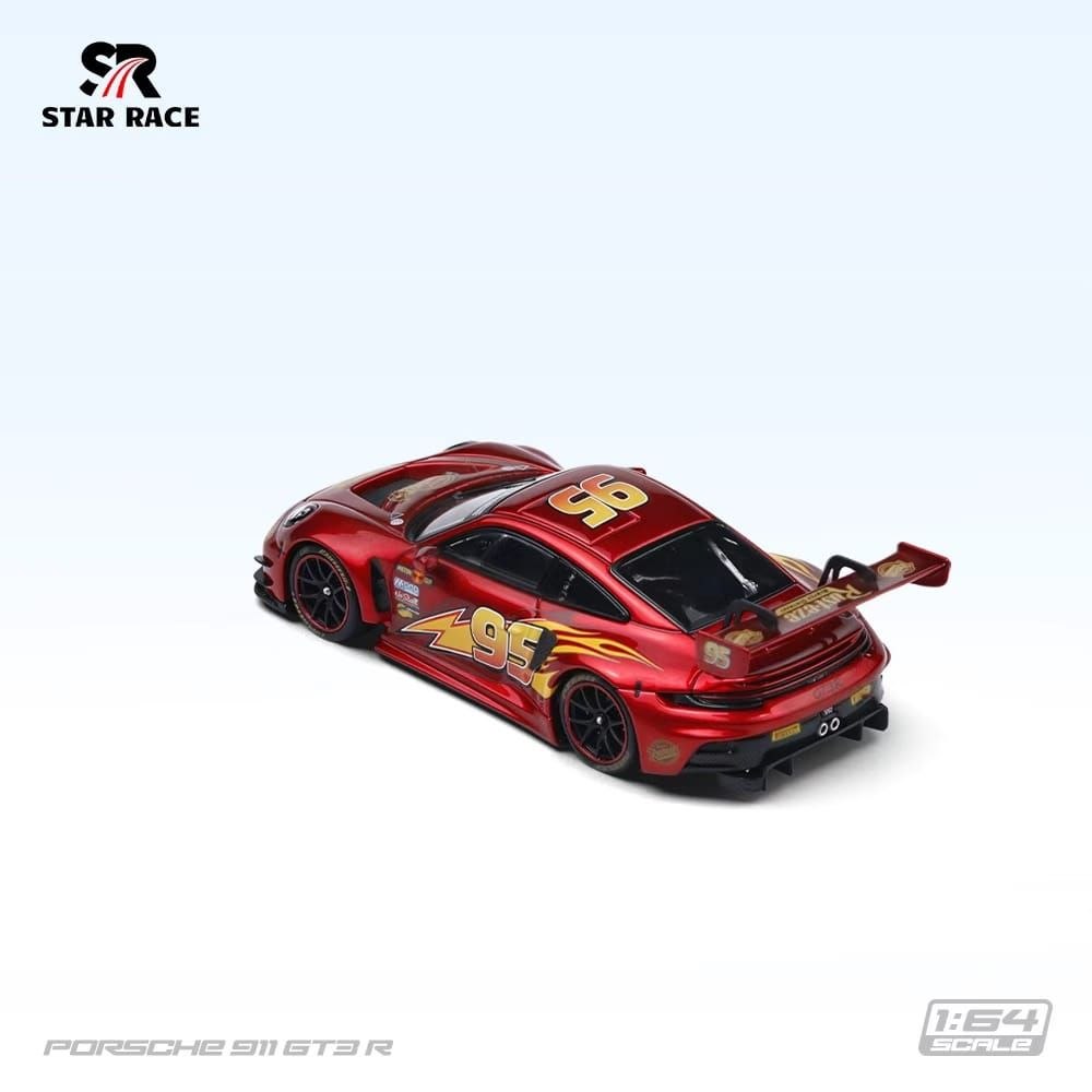 Star Race SR 1:64 Diecast 992 GT3 R McQueen 95# Livery (SR64054)
