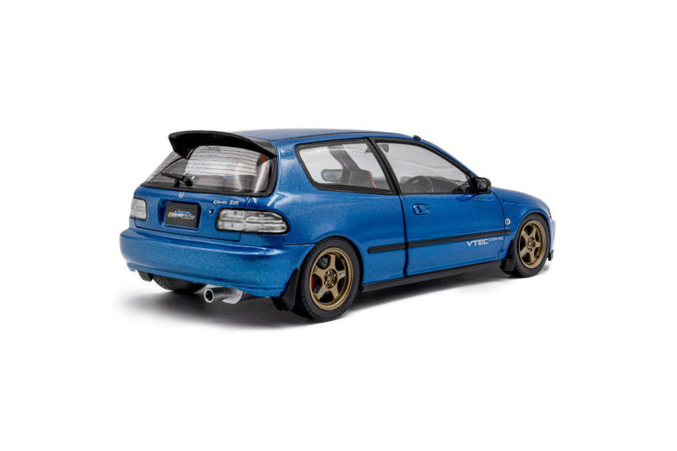 Solido 1:18 1991 Honda Civic (EG6) SOLIDO WORKS COBALT BLUE PEARL