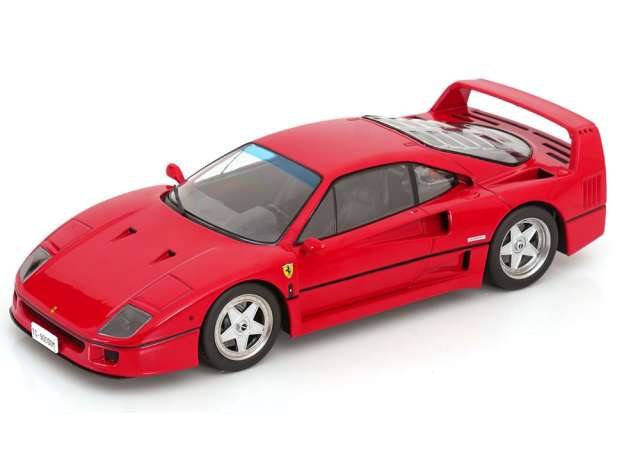 KK Scale 1:18 1987 Ferrari F40 Private Car Gianni Agnelli Red