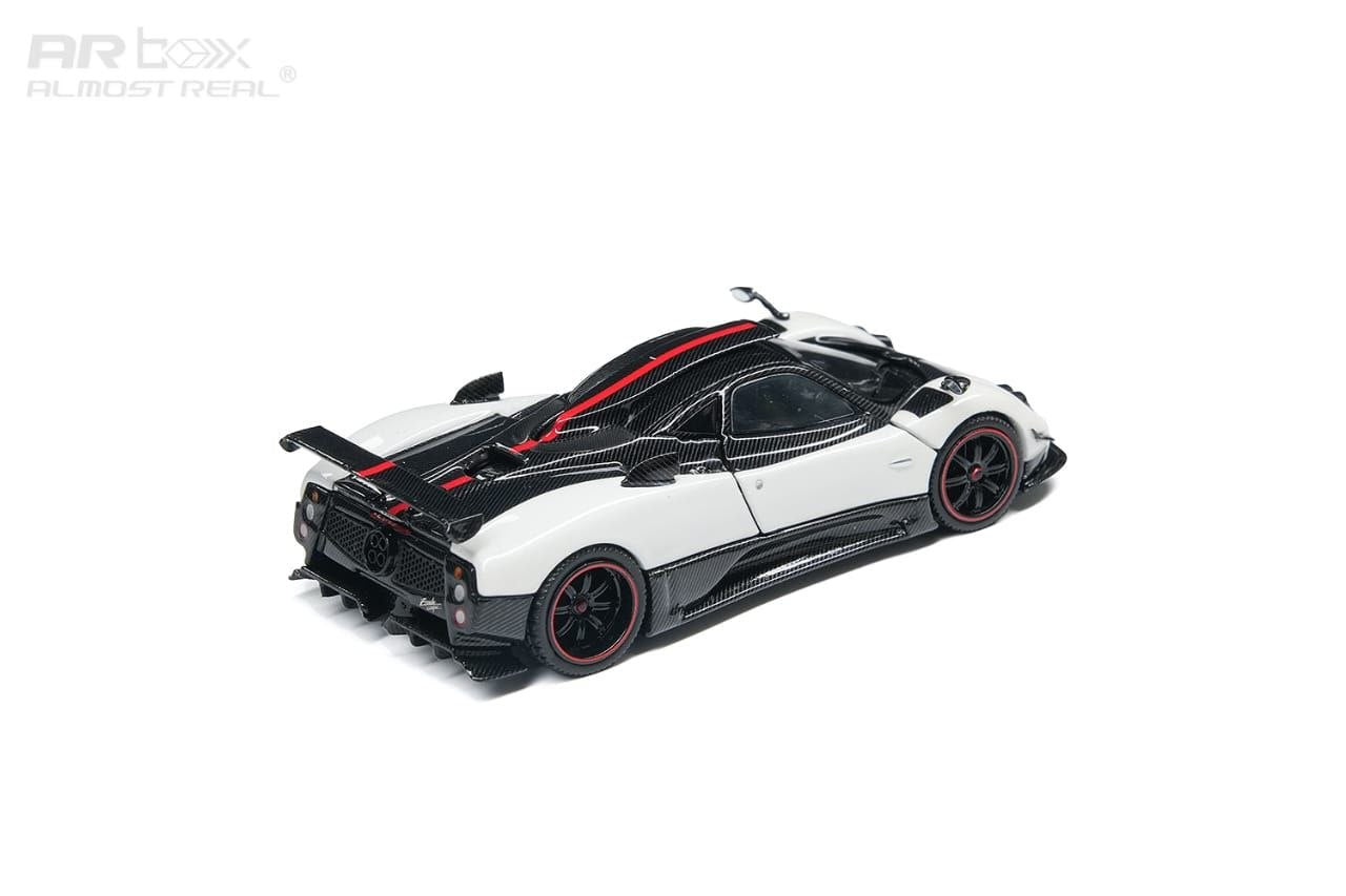 AR Box Almost Real 1:64 Zonda Cinque Coupe 2009 Bianco Benny White