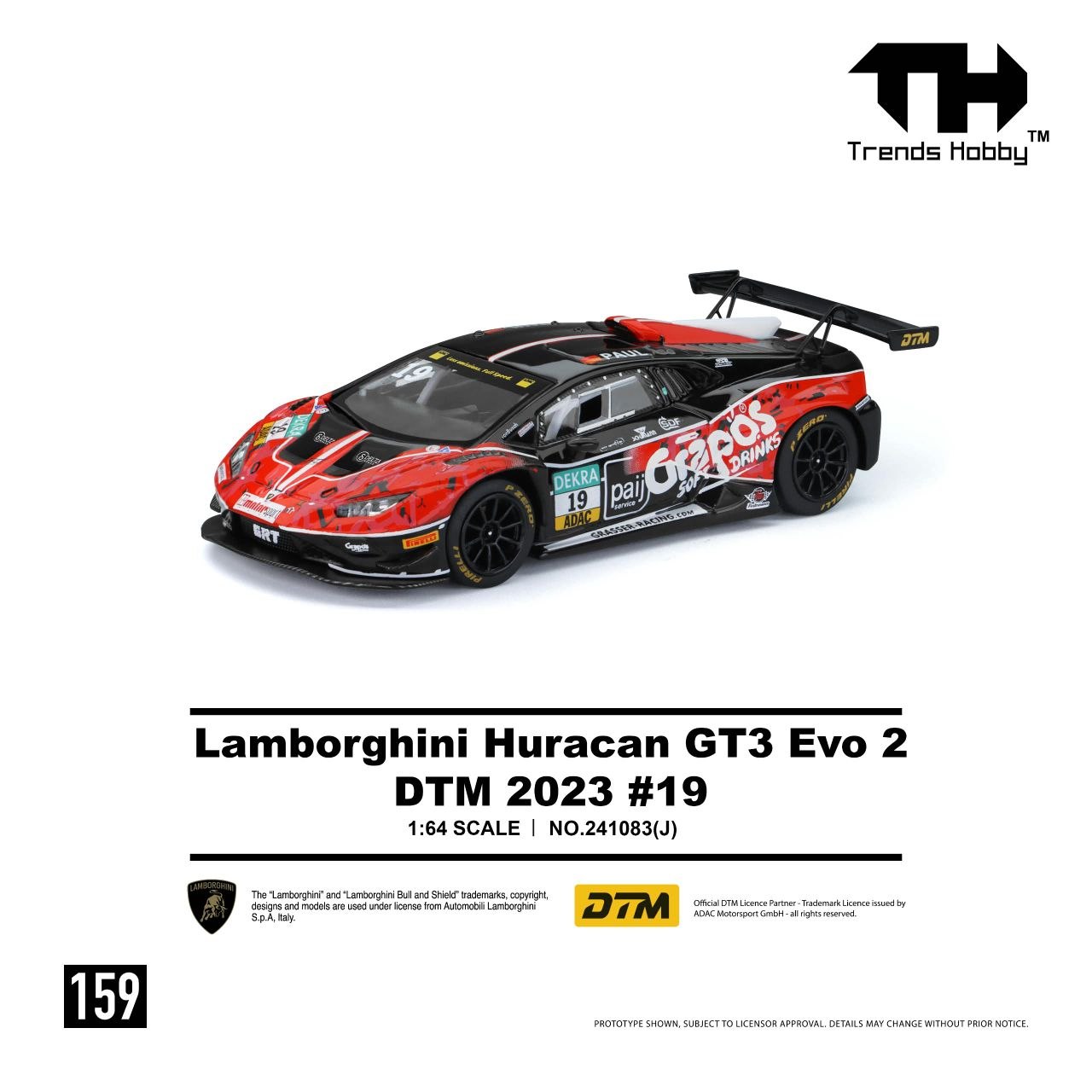 Trends Hobby 1:64 Trends Hobby TH 1:64 Lamborghini Huracan GT3 EVO2