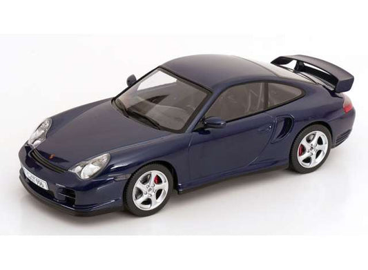 KK Scale 1:18 2001 Porsche 911 (996) Dark Blue Metallic